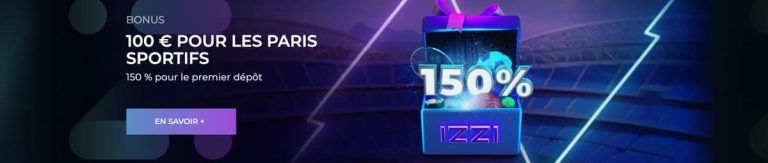 Izzi Casino bonus paris sportifs
